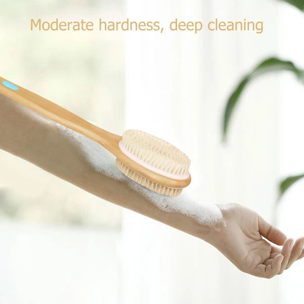 Massage Bath Brush Body Exfoliator Shower Scrubber Comb Double-sided
