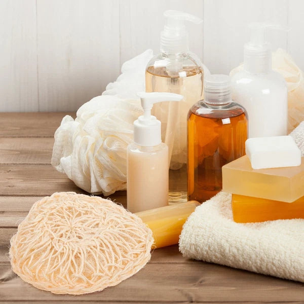 2 Pcs Sisal Bath Brush Man Mother Spa Shower Puff Bathing Accessories