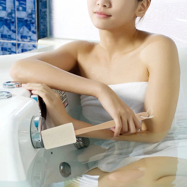 Body Scrubber Natural Loofah Bath Brush Man Exfoliate Shower Exfoliating