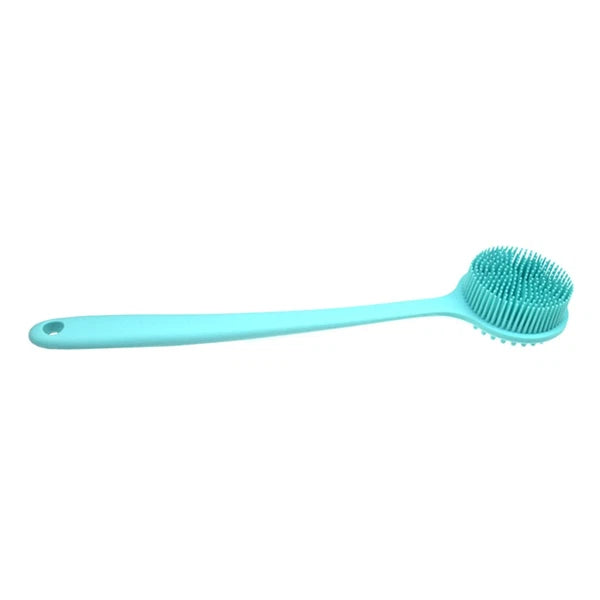 Silicone Bath Brush Back Exfoliator for Shower Body Care Long Handle