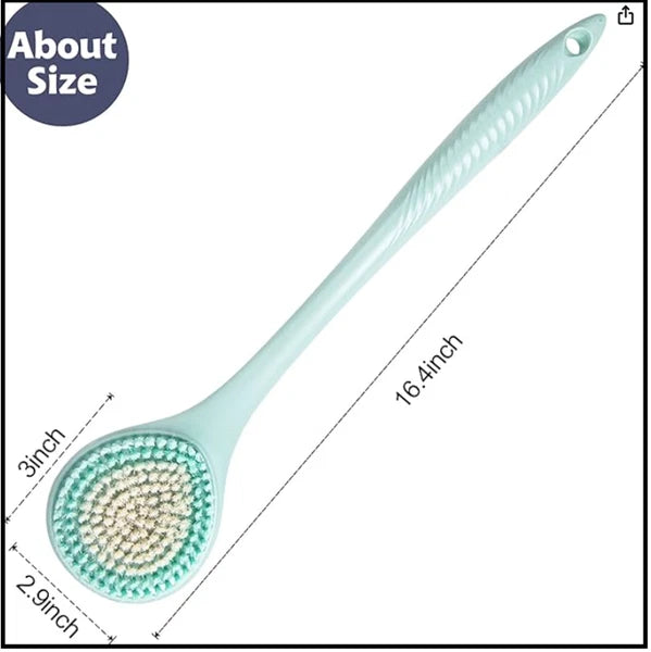 Back Bath Brush Long Handle for Shower - Soft Shower Brush for Men & Women,Back*