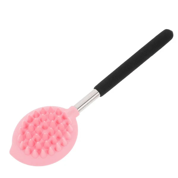 Silicone Bath Brush Man Body Scrubber Shower Scrubbers Back Exfoliating Tool