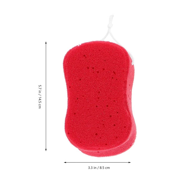 5Pcs Durable Body Bath Wipe Shower Exfoliating Sponge Body Brush Mixed Color