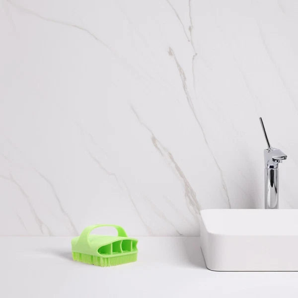 Silicone Bath Massage Brush Man Scrubber for Shower Men