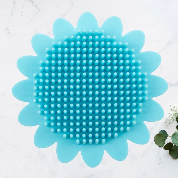 Shampoo Brush Durable Bath Brush for Baby Kids (Blue) bath brush for newborn