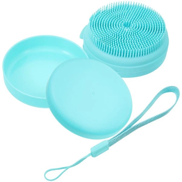 Bath Brush Silicone Exfoliating Reusable Body Scrubber