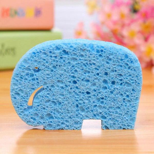 4 Pcs Baby Bath Sponge Miss Child Shower Body Kids Sponges for Bathing
