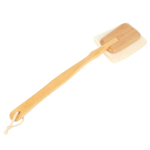 Wooden Handle Exfoliating Bath Brush Shower Loofah Brush Bath Body Brush