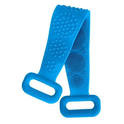 Silicone Back Scrubber Belt for Shower Exfoliating Foaming Body