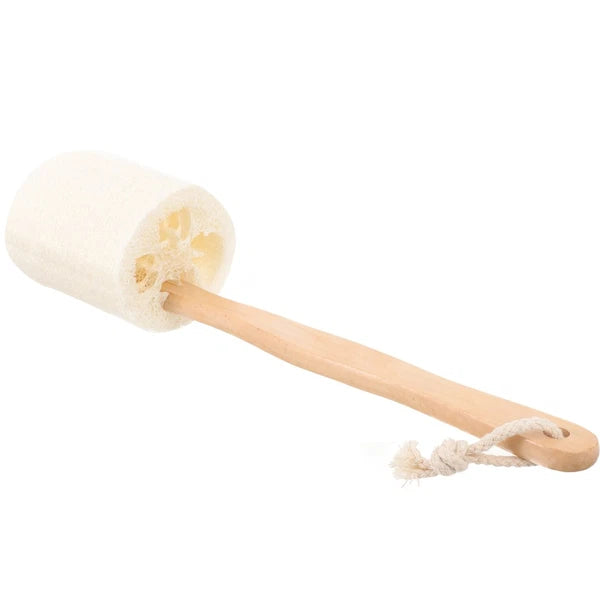 Loofah Shower Brush Handheld Cleansing Skin Body Scrubber Exfoliator