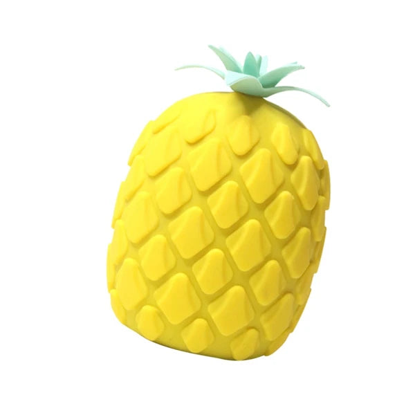 3 pcs Silicone Bath Brush Cartoon Pineapple Shape Body Shower Brush Body