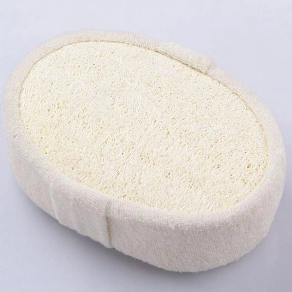 3pcs Natural Loofah Body Scrubber Bath Brush Exfoliator for Men Women