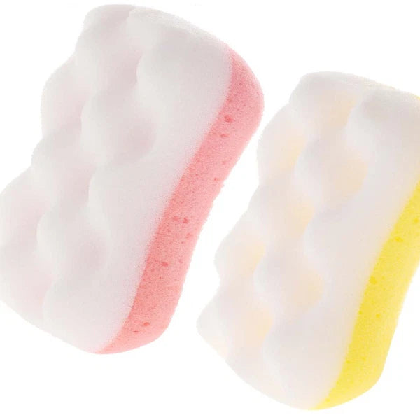 4pcs Body Sponge Set - Soft Bath for Luxurious Shower Experience