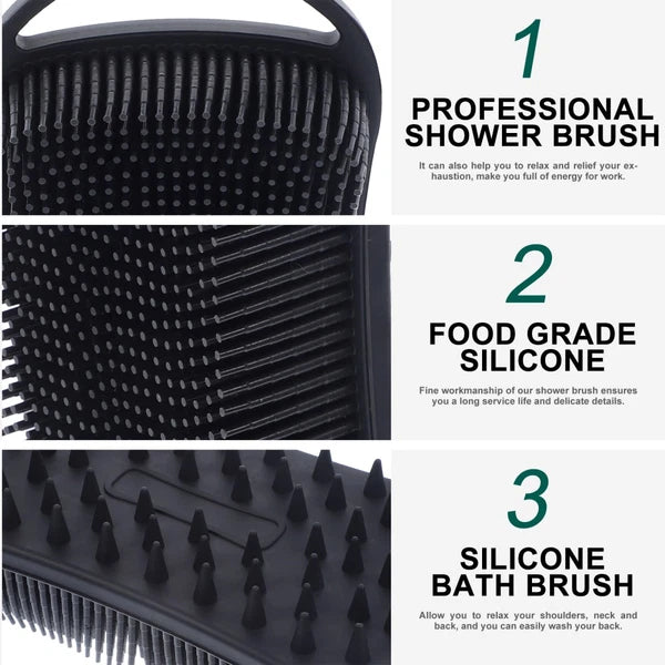 Bath Man Exfoliating Shower Brushes Body Wash Scrubber