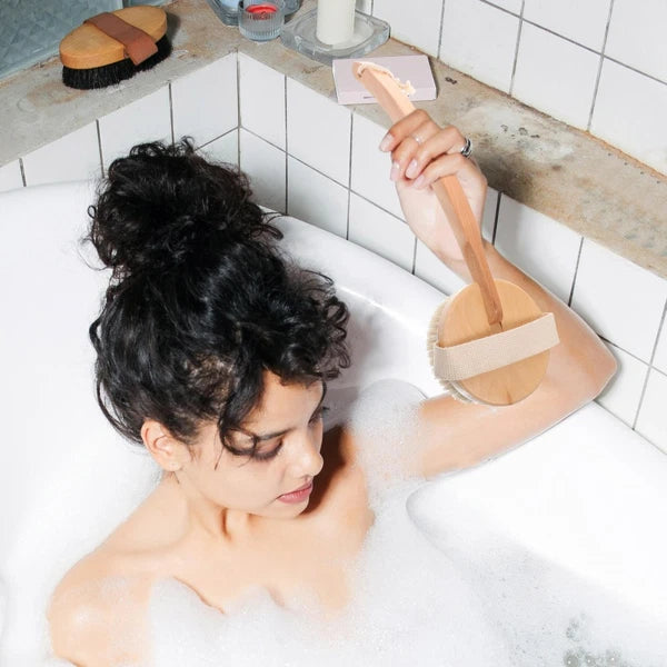 Bath Brush Multi-functional Exfoliating Back Skin Scruber Scrubbing