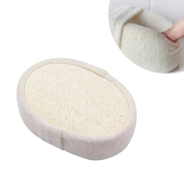 3pcs Natural Loofah Body Scrubber Bath Brush Exfoliator for Men Women