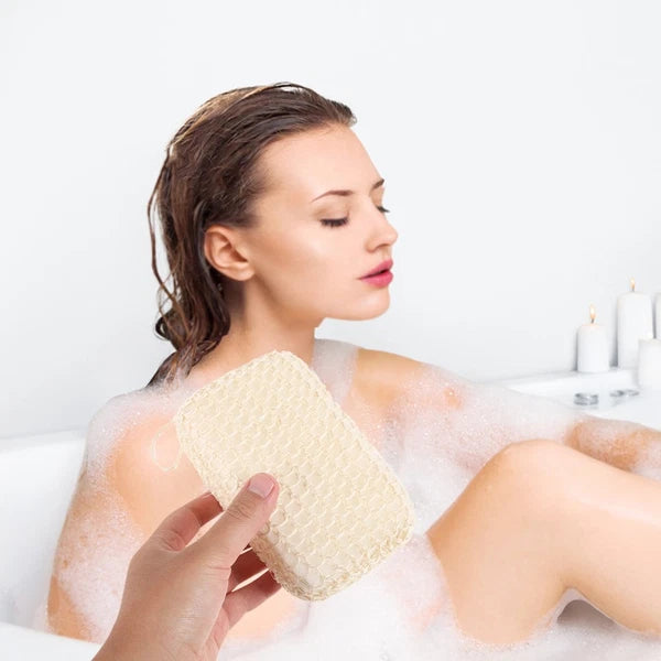 Sisal Bath Ball Baby African Exfoliating Net Sponge Bathing Massager