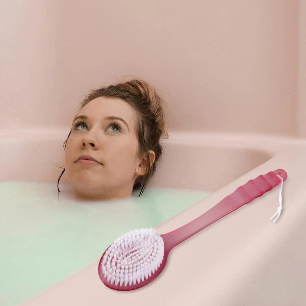 3 Pcs Bath Brush Bursh Shower Tool Back Loofah Exfoliating Body Scrubber