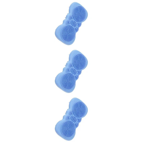 3 PCS Multifunctional Bath Brush Exfoliating Body Scrubber Baby Tool