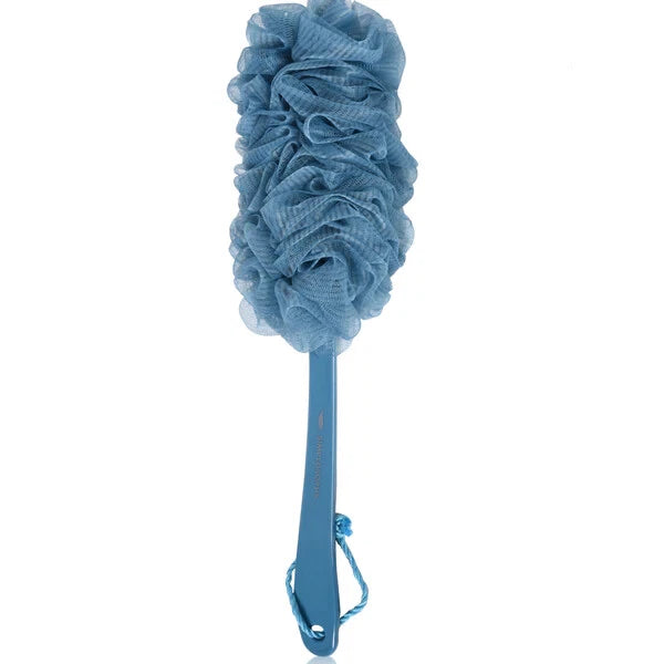 Cepillo de baño de mango largo de 18'', esponja de ducha de lufa cepillo de espa