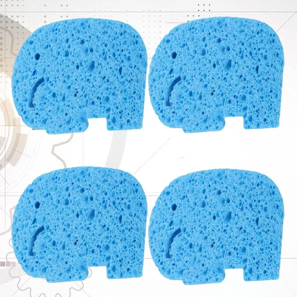 4 Pcs Baby Bath Sponge Miss Child Shower Body Kids Sponges for Bathing