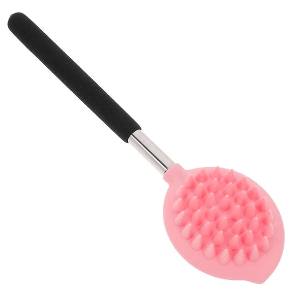 Silicone Bath Brush Man Body Scrubber Shower Scrubbers Back Exfoliating Tool