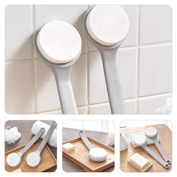 Scrub Brush Elder Multi-functional Exfoliating Bath Shower Back Scrubber