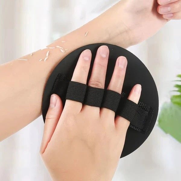 6pcs Scrubbing Shower Brush Home Rubbing Mud Bath Towel Exfoliating Bath Towel