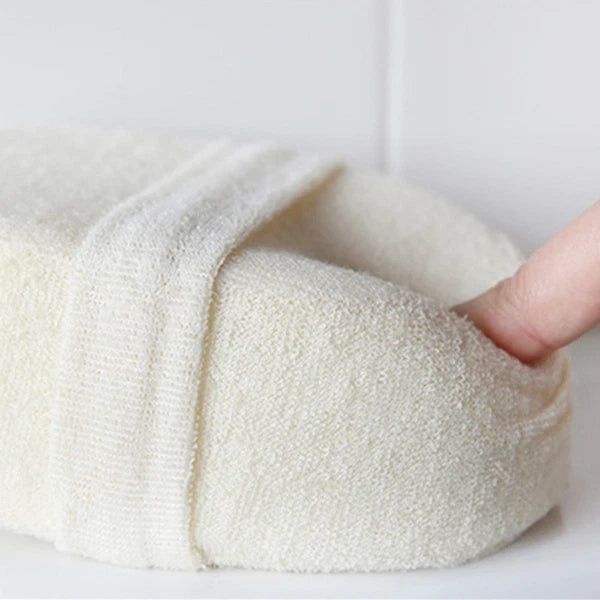 3pcs Natural Loofah Body Scrubber Bath Brush Exfoliator for Men Women