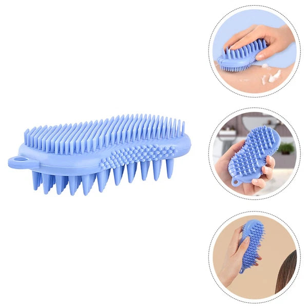 Bath Massage Child Body Scrubber Exfoliator Silicone Brushes
