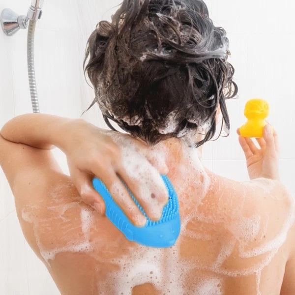 Silicone Bath Brush Woman Baby Cleaning Scrubbers for Home Bathing