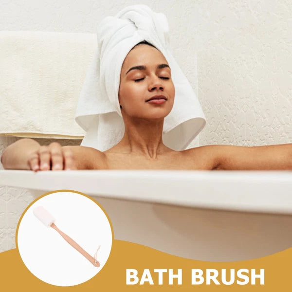Back Brush Shower Bath Scrubber for Cleaning Body Wash Exfoliator