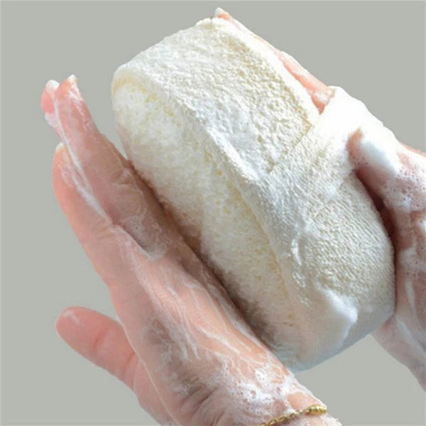3pcs Natural Loofah Body Scrubber Bath Brush Exfoliator for Men Women