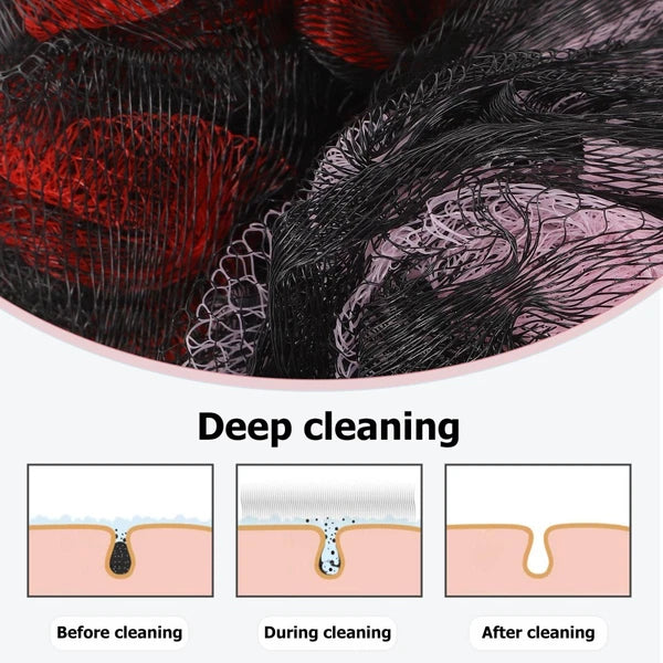 4 Pcs Back Baby Multi-functional Exfoliating Bath Brush