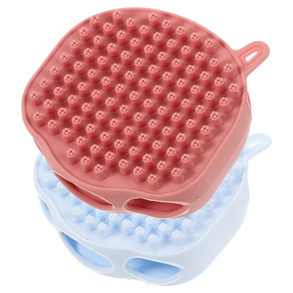 2 Pcs Shampoo Bath Brush Child Shower Scrubber Exfoliating Brushes