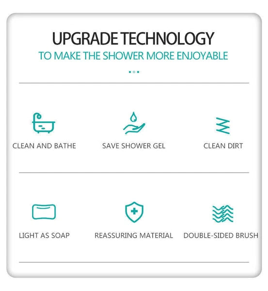 Long Handle Natural Wooden Bristle Bath Shower Body Brush Back Scrubber loofah