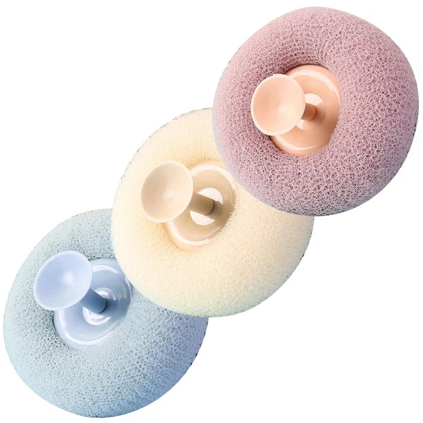3 Pcs Bath Brush Scrubber for Body Scrubbers Accessories
