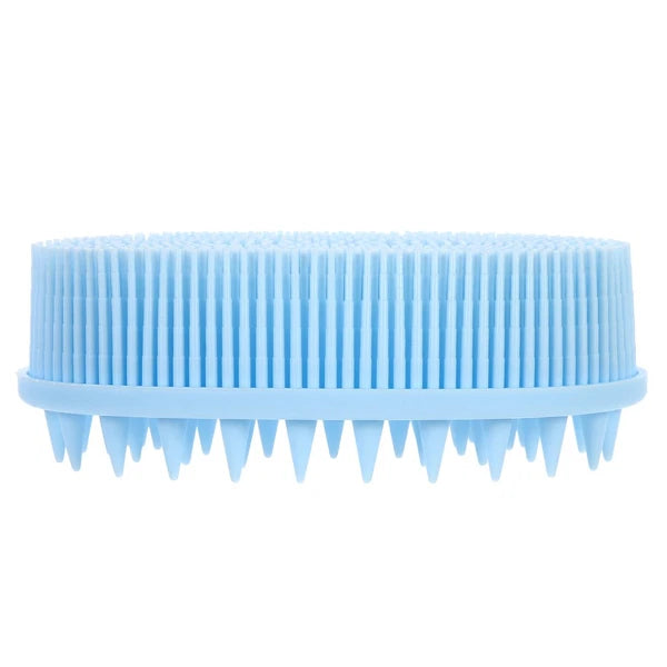 2 Count Silicone Bath Brush Body Brushes for Shower Baby Scalp Massage