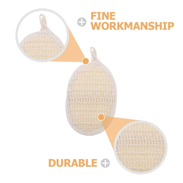 6 Pcs Bath Scrubber Body Sponges for Shower Baby Exfoliator Brush