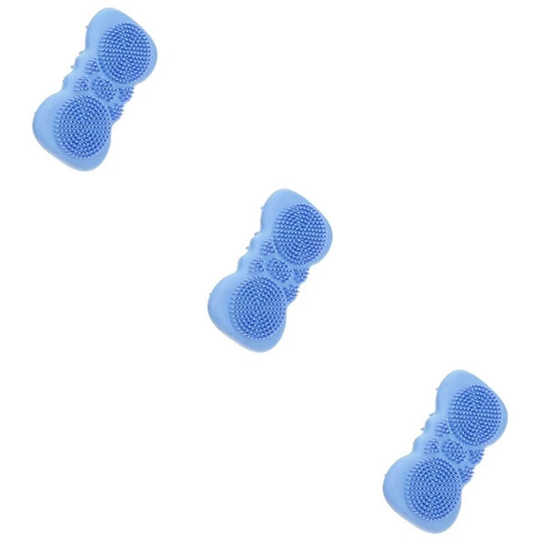 3 PCS Multifunctional Bath Brush Exfoliating Body Scrubber Baby Tool