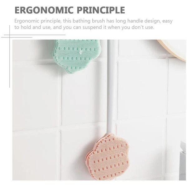 Body Scrubber Long Handle Shower Brush Shower Brush Body Scrubber Brush