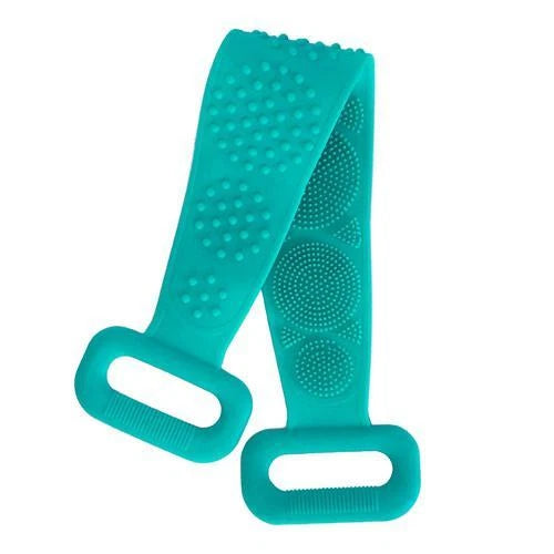 Silicone Back Scrubber Belt for Shower Exfoliating Foaming Body