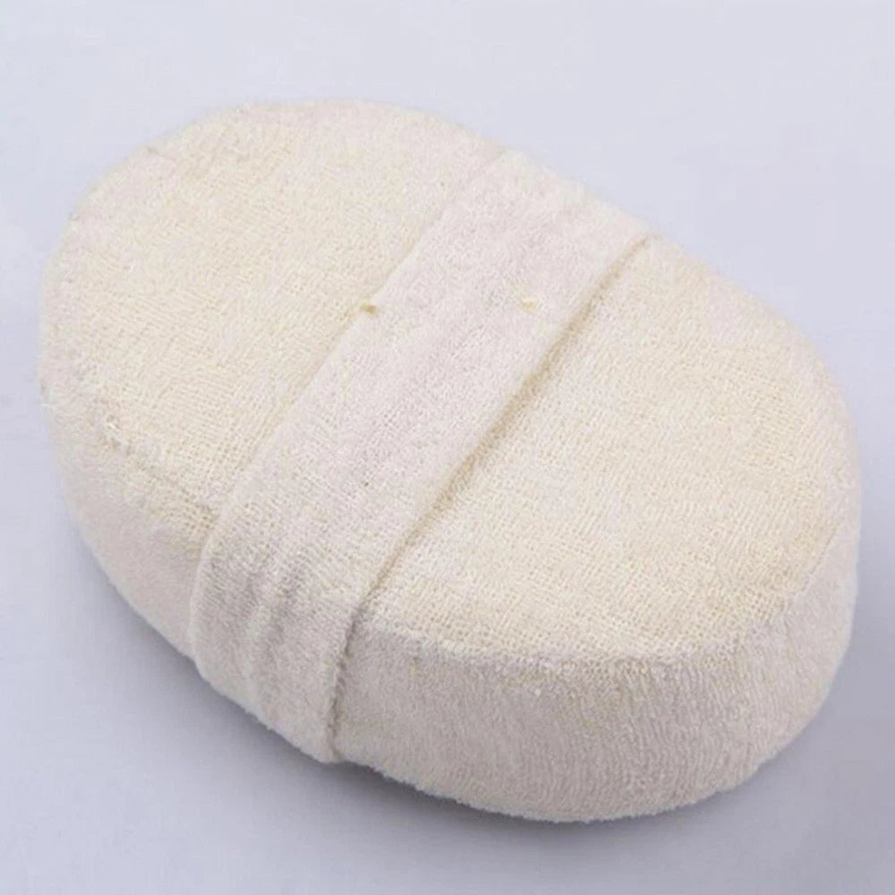 3pcs Natural Loofah Body Scrubber Bath Brush Exfoliator for Men Women