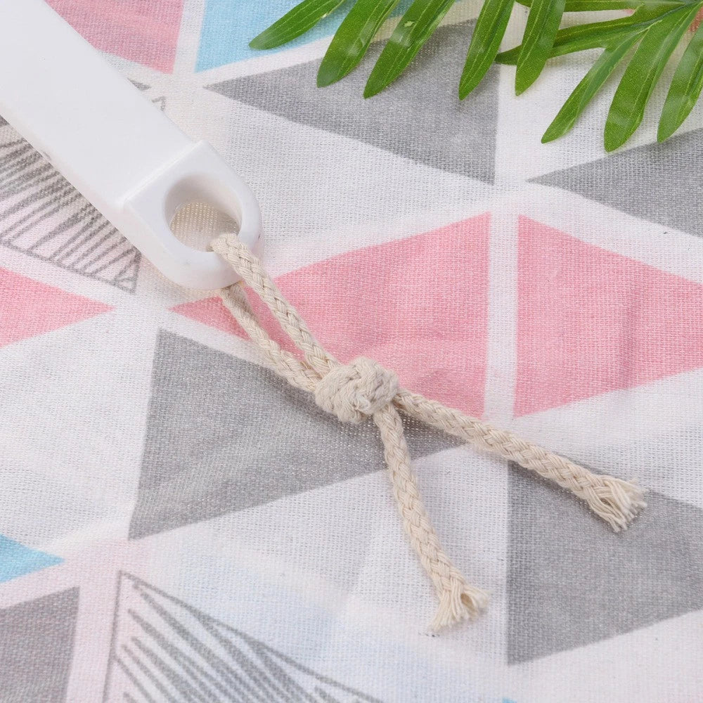 Long Handle Bath Scrubber Printed Exfoliating Shower Brush (Wapiti)