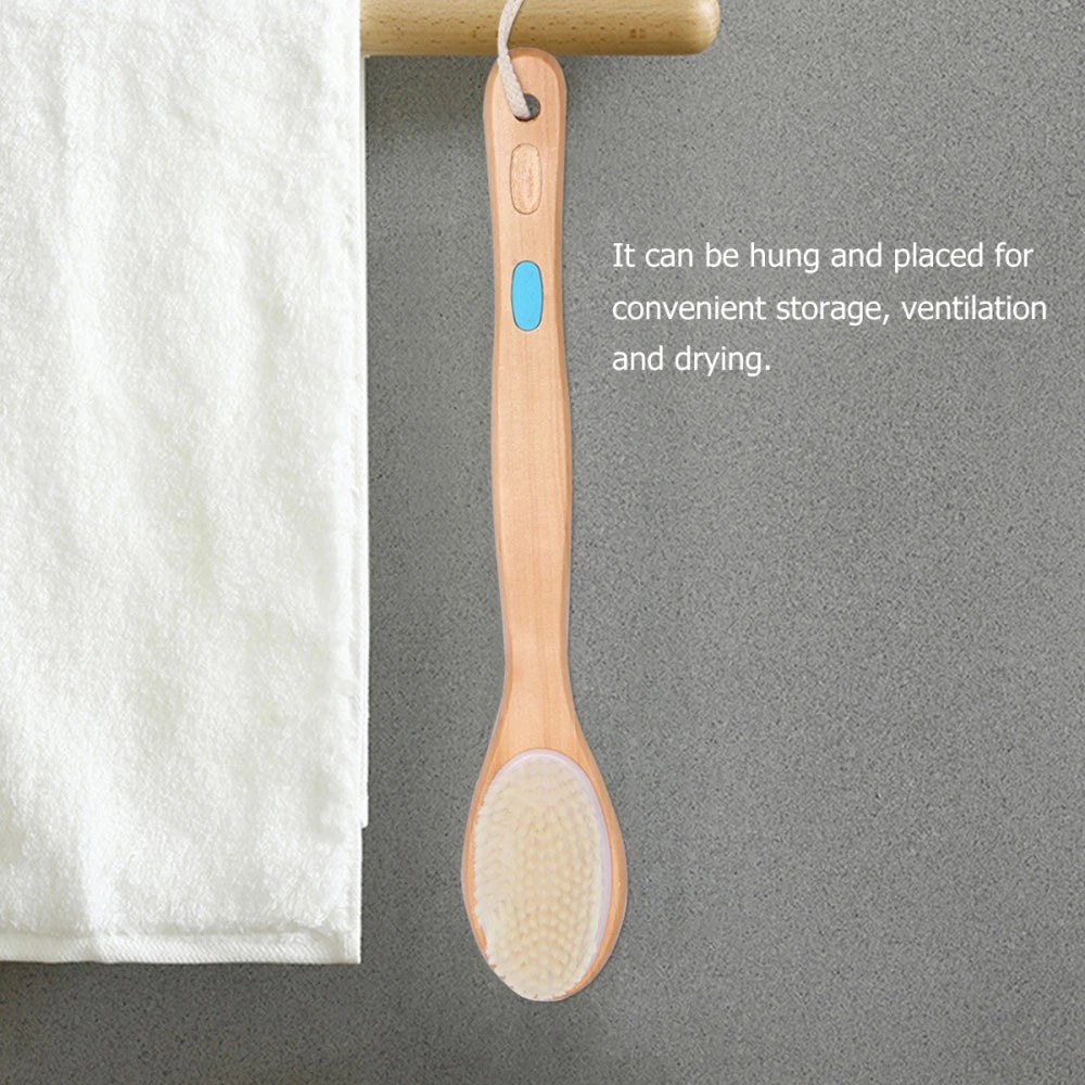 Massage Bath Brush Body Exfoliator Shower Scrubber Comb Double-sided