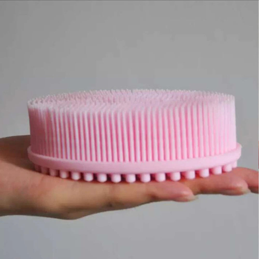 Bath Brush Body Scrubber Exfoliator Silicone Shower Skin