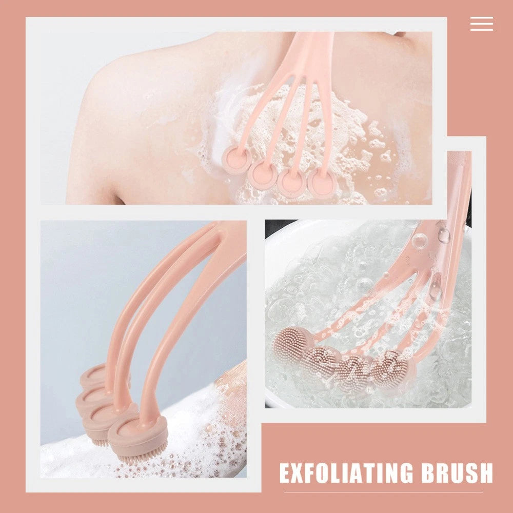 Bath Brush Man Soft Body Scrubber Shower Exfoliating Brushes for