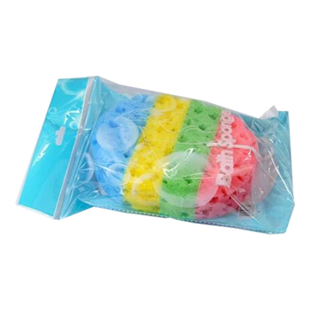 2 Pcs Body Cleaning Sponge Bath Brushes Miss Oval Sponges Scrubbers