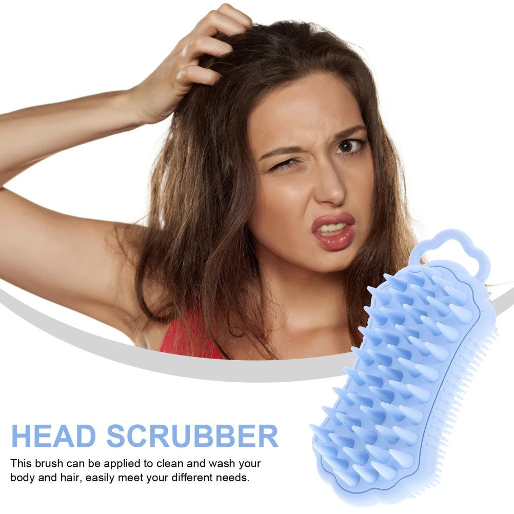 Cleaning Shampoo Comb Shower Exfoliator Men and Women Hair Washing Brush