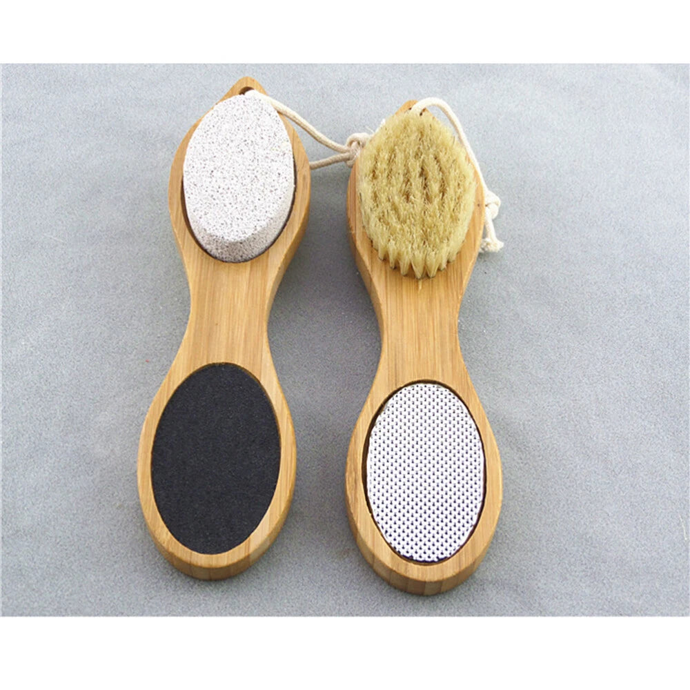 Natural Pumice Stone Foot Scrubber Pedicure Kit Hard Skin Remover